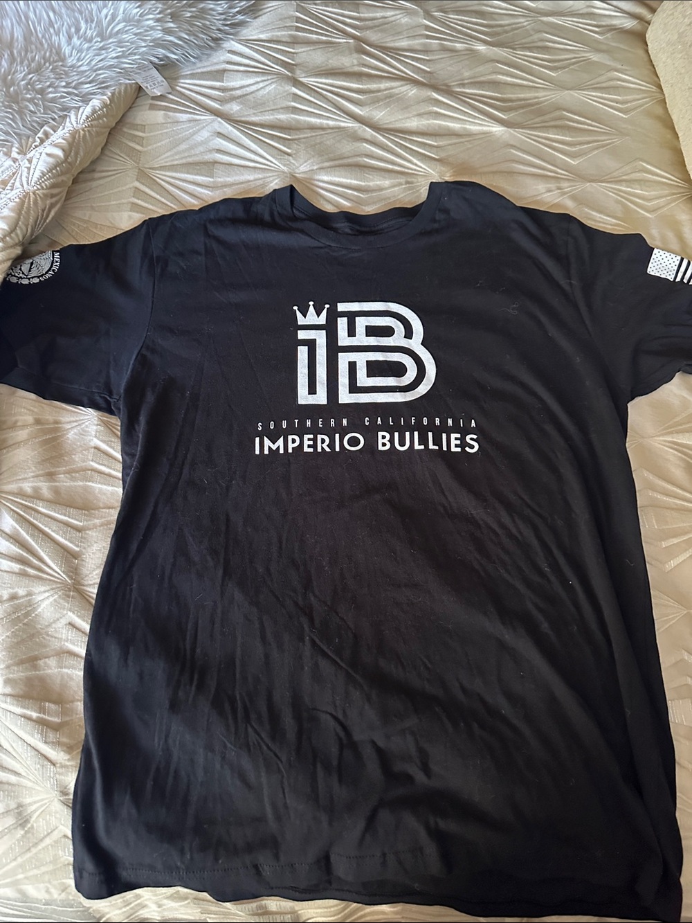 1 for $10 or 3 for $21//Black Logo Short Sleeve Tee